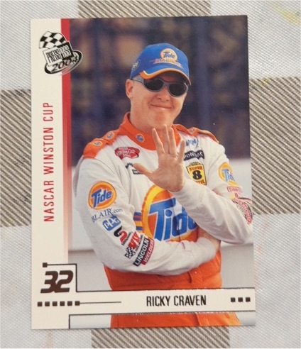 2004 Press Pass #32 Ricky Craven — front