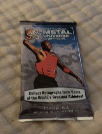 2021 Upper Deck Skybox Metal Universe Champions Blaster Pack — front