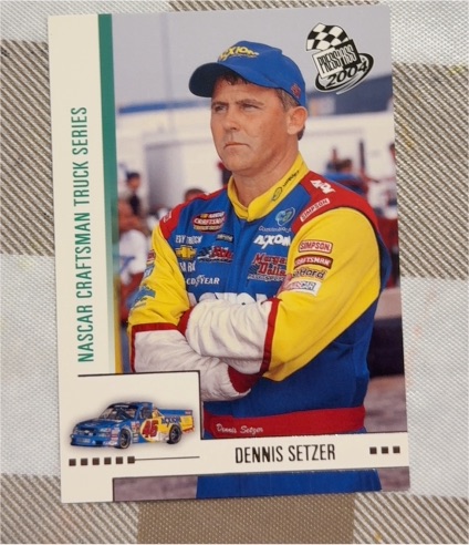2004 Press Pass #55 Dennis Setzer — front