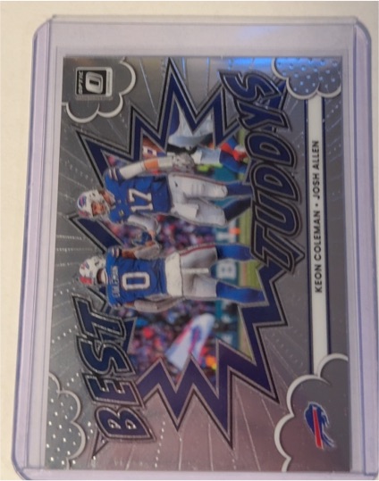 2025 Donruss Optic Best Tuddys #13 Josh Allen Keon Coleman — front
