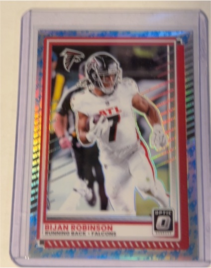 2025 Panini Donruss Optic #118 Bijan Robinson — front
