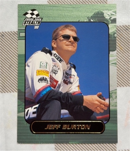 2000 Press Pass Stealth #52 Jeff Burton — front