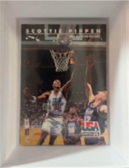 1992 SkyBox USA Basketball #70 Scottie Pippen NBA All-Star Record — front