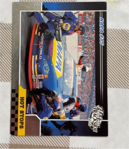 2002 Press Pass Trackside #15 Michael Waltrip — front
