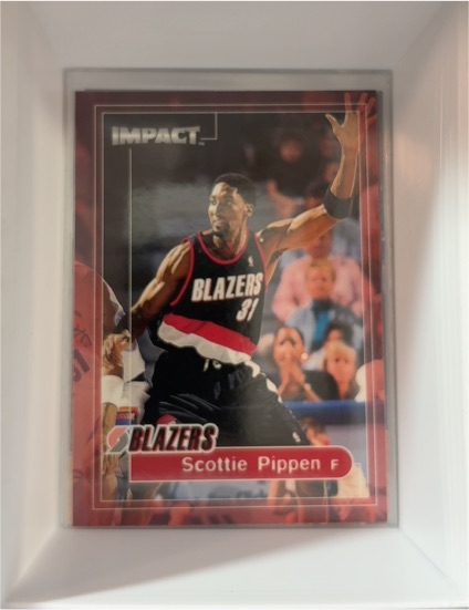 1999-00 SkyBox Impact #27 Scottie Pippen — front