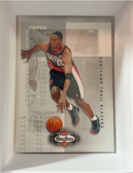 2002-03 Fleer Box Score #33 Scottie Pippen — front