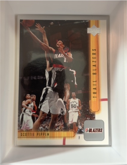 2001-02 Upper Deck #140 Scottie Pippen Portland Trail Blazers — front
