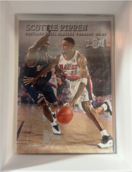 1999-00 Skybox Metal #133 Scottie Pippen — front