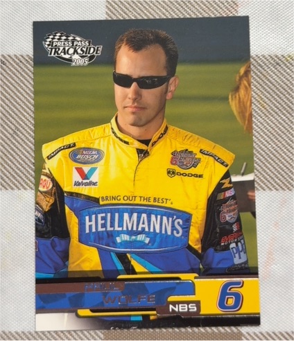 2005 Press Pass Trackside #6 Kasey Kahne — front