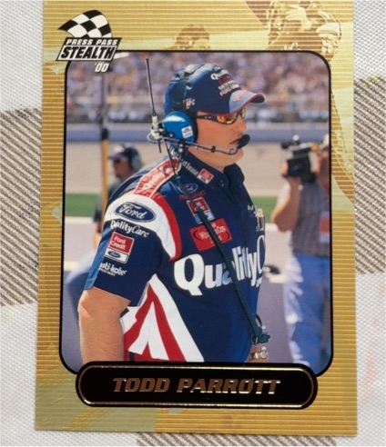 2000 Press Pass Stealth #48 Todd Parrott — front
