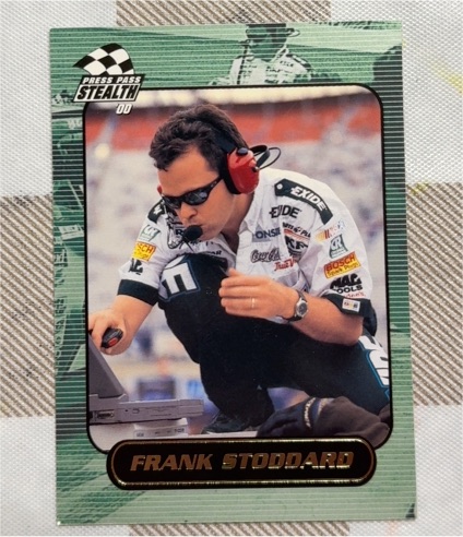 2000 Press Pass Stealth #54 Frank Stoddard — front