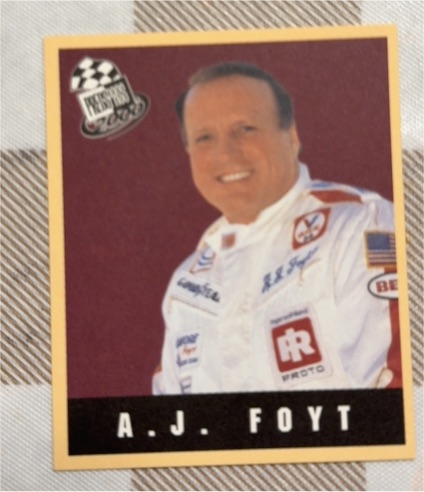 2000 Press Pass Techno-Retro A. J. Foyt — front