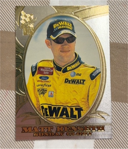 2002 Press Pass VIP Xplosive #X20 Matt Kenseth Sunday Glory — front