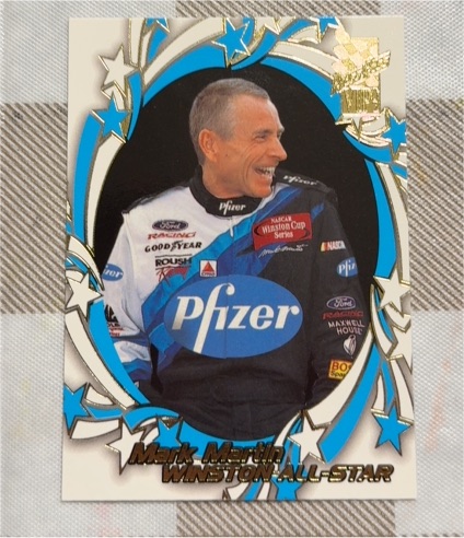 2002 Press Pass VIP #36 Mark Martin Winston All-Star — front