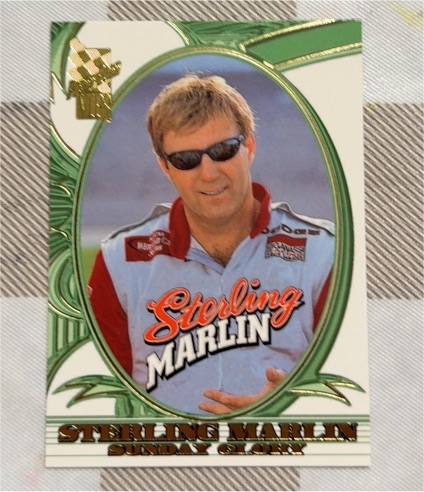 2002 Press Pass VIP #22 Sterling Marlin Sunday Glory — front