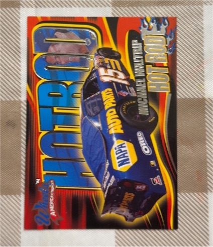 2004 Wheels American Thunder #49 Michael Waltrip — front