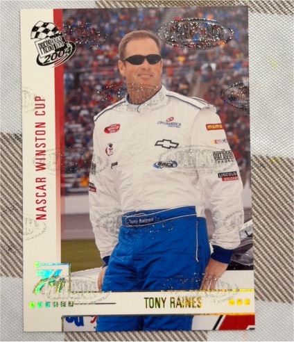 2004 Press Pass #26 Tony Raines — front