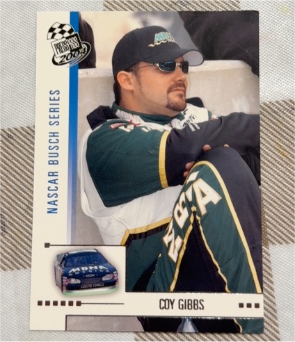 2004 Press Pass NASCAR Busch Series #39 Coy Gibbs — front