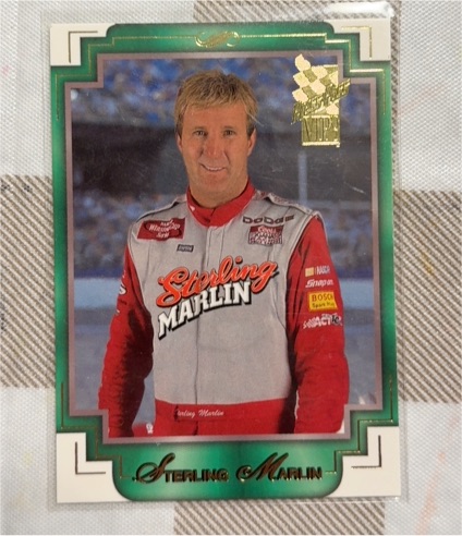 2002 Press Pass VIP #14 Sterling Marlin — front