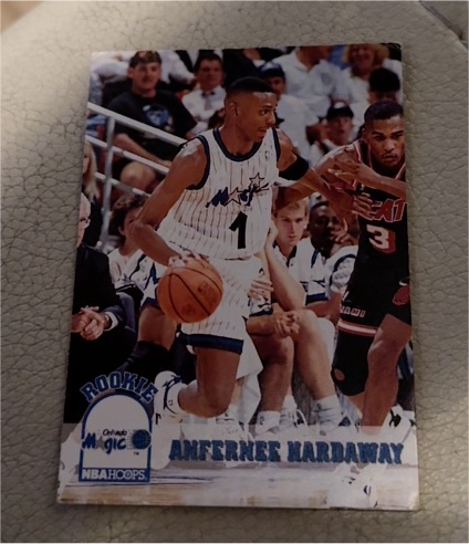 1993-94 SkyBox NBA Hoops #380 Anfernee Hardaway — front