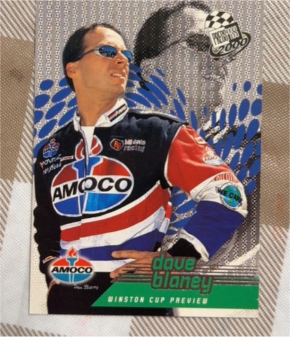 2000 Press Pass #92 Dave Blaney — front