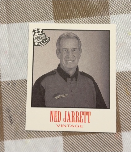 2002 Press Pass Vintage #VN30 Ned Jarrett — front