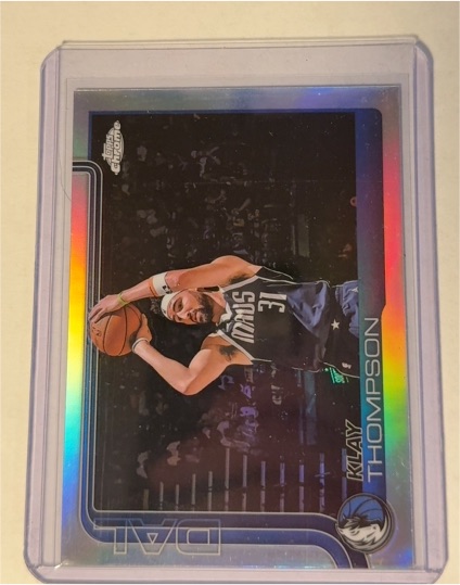 2025-26 Topps Chrome #42 Klay Thompson — front