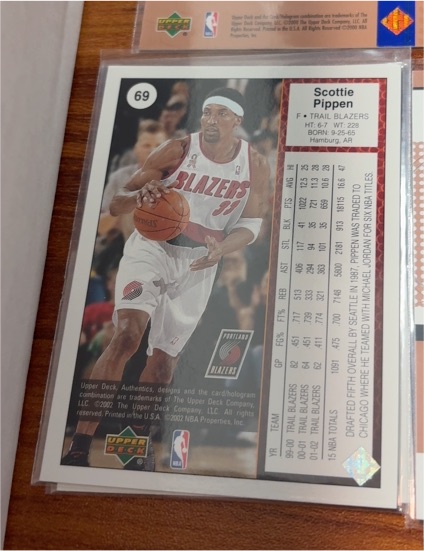 2001-02 Upper Deck #140 Scottie Pippen — front