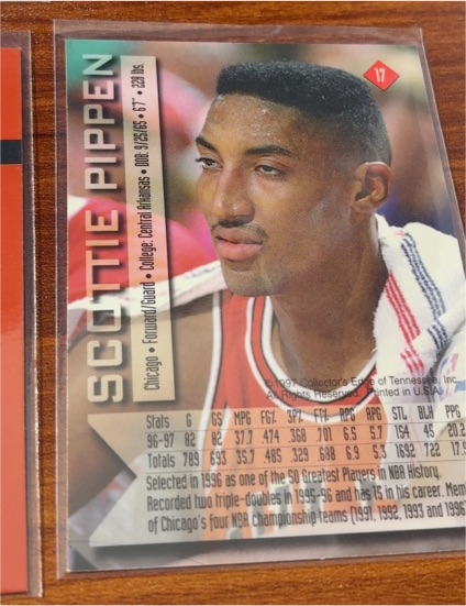 1994-95 Upper Deck #11 Scottie Pippen — front