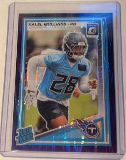 2025 Panini Donruss Optic #262 Kalel Mullings — front