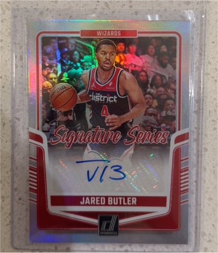 2024-25 Panini Donruss Signature Series #SS-JBW Jared Butler — front