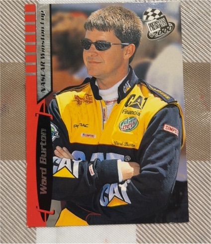 2000 Press Pass #9 Ward Burton — front