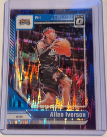 2024-25 Panini Donruss Optic #237 Allen Iverson — front
