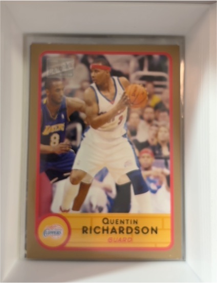 2003-04 Topps Bazooka #29 Quentin Richardson — front