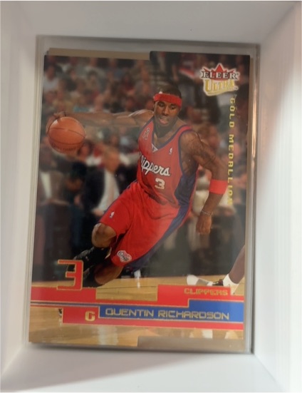 2002-03 Fleer Ultra Gold Medallion #123 Quentin Richardson — front