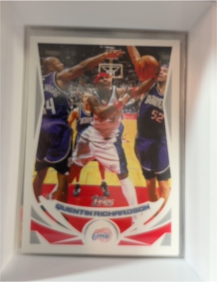 2009-10 Topps #202 Quentin Richardson NBA NY Knicks - Memphis Grizzlies — front
