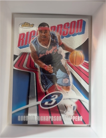 2003-04 Topps Finest #78 Quentin Richardson — front