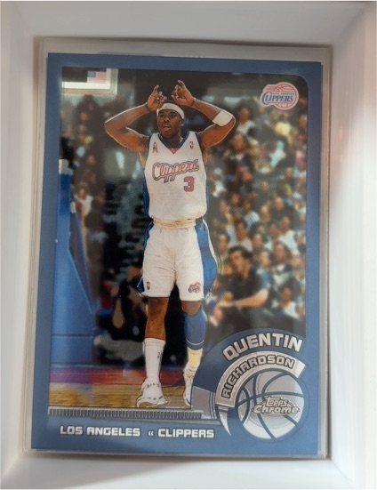 2002-03 Topps Chrome #43 Quentin Richardson — front