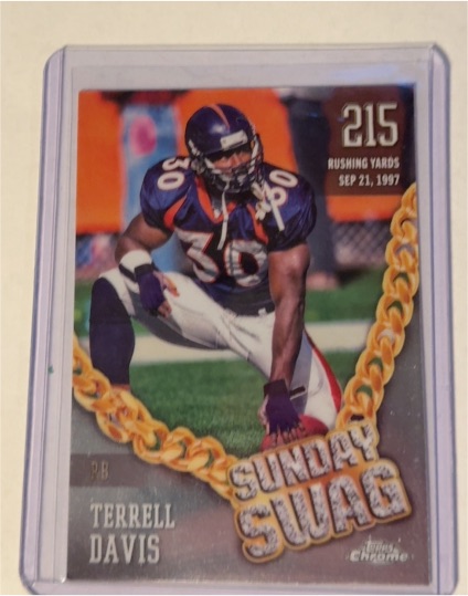 2024 Topps Chrome #SS-22 Sunday Swag Terrell Davis — front