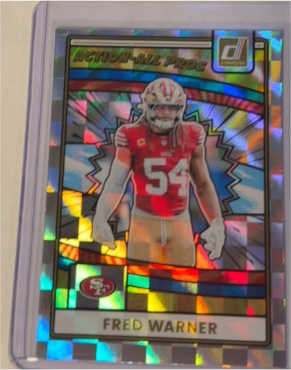 2025 Panini Donruss #AAP-FWA Fred Warner — front