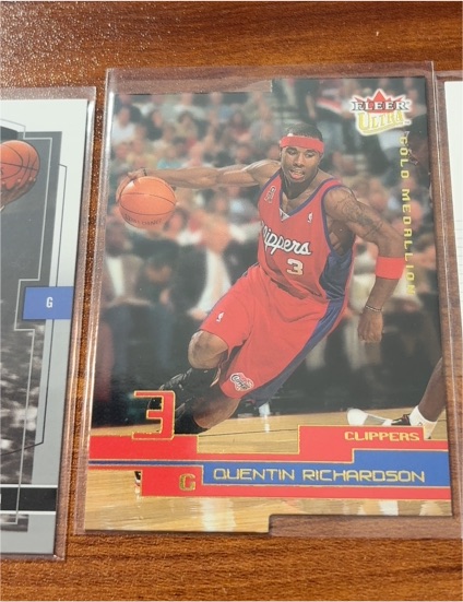 2002 Fleer Ultra Gold Medallion #123 Quentin Richardson — front