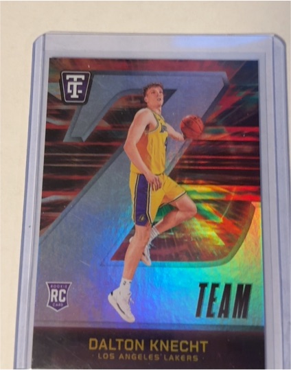 2024-25 Panini Totally Certified #154 Dalton Knecht — front