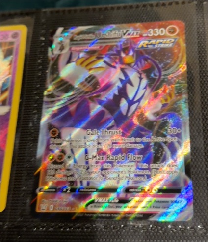 2021 Pokémon Sword & Shield Battle Styles #088 Rapid Strike Urshifu VMAX — front