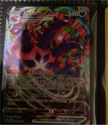 2020 Pokémon SWSH045 Eternatus VMAX — front