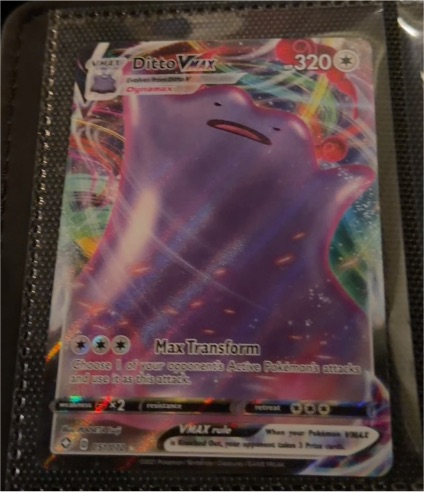 2021 Pokémon Shining Fates #051 Ditto VMAX — front