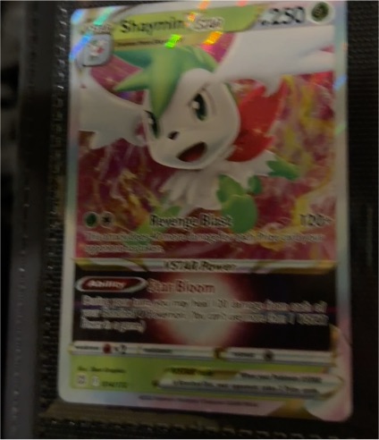 2022 Pokemon TCG Sword & Shield Brilliant Stars #014 Shaymin VSTAR — front
