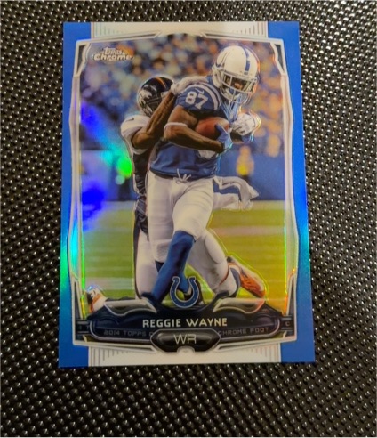 2014 Topps Chrome #14 Reggie Wayne — front
