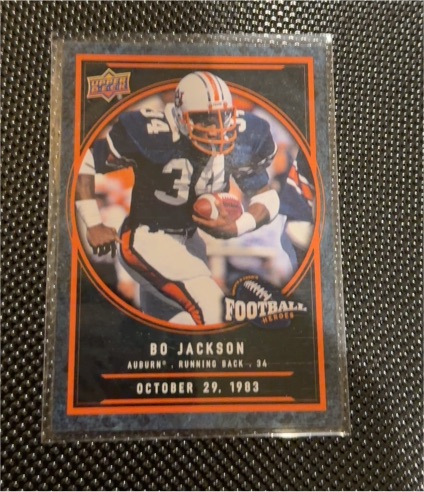 2014 Upper Deck College Football Heroes #CFH-BJ1 Bo Jackson — front