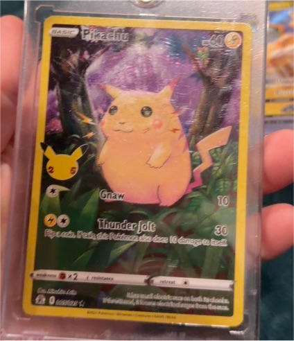 2021 Pokémon TCG Celebrations #005 Pikachu — front