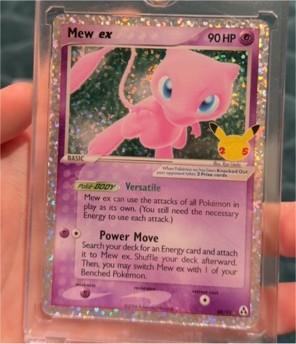 2021 Pokemon Celebrations Classic Collection #88 Mew ex — front